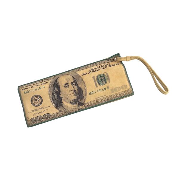 Vintage Moschino Hundred Dollar Wrist Bag - Picture 1 of 8